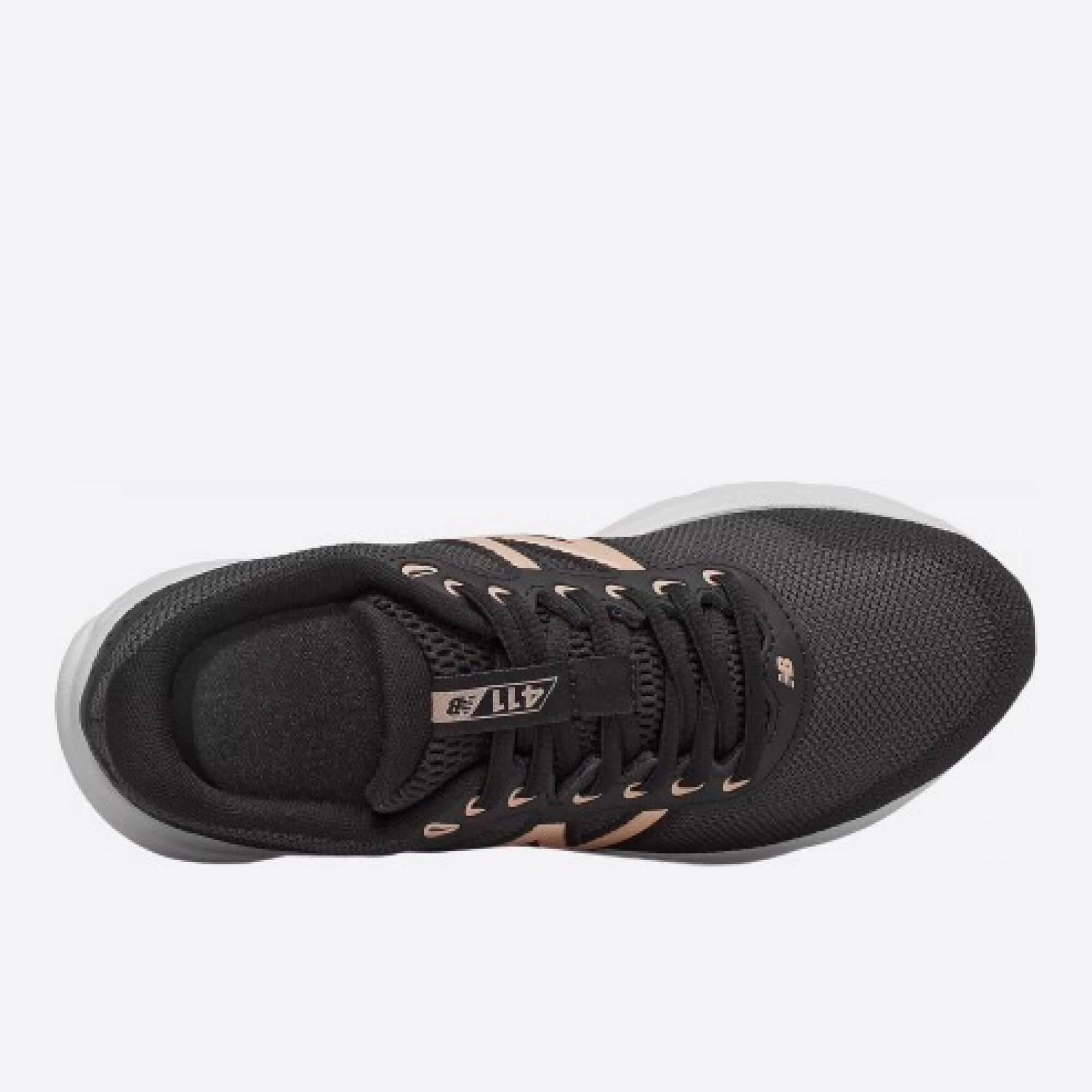 Dámské černé tenisky New Balance W411LB2 horní strana