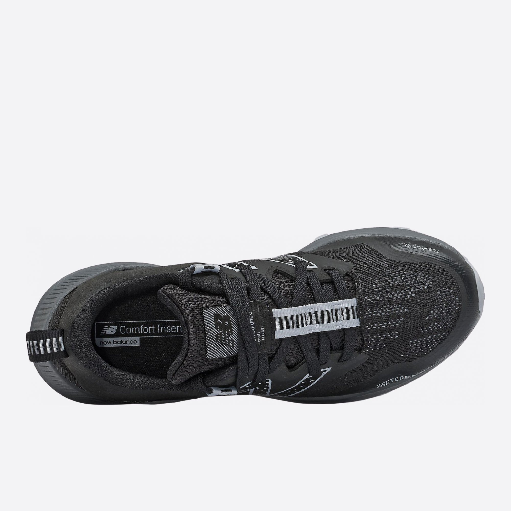 Dámské černé tenisky New Balance WTNTRLB4 horní strana