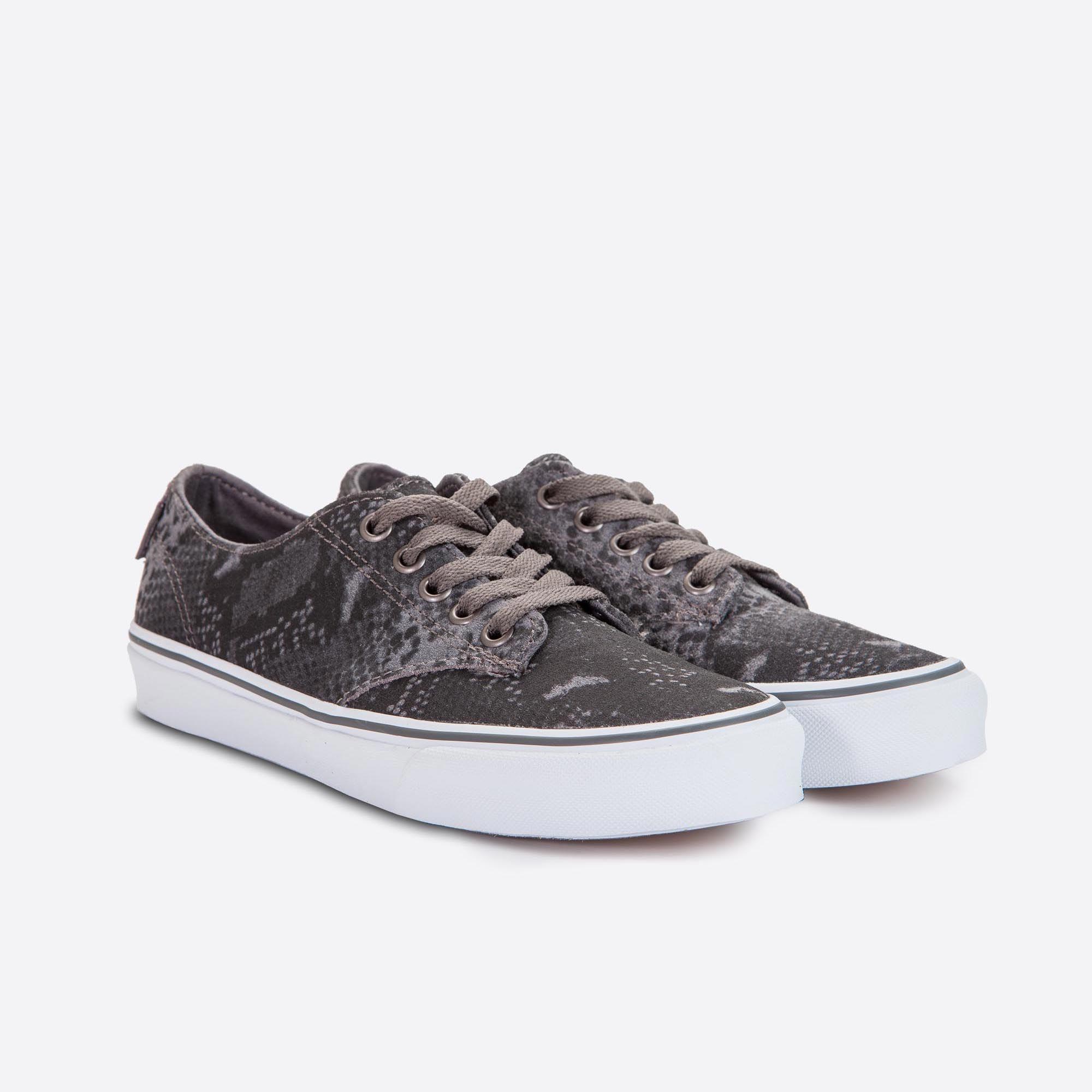 Dámské kožené tenisky Vans Camden Stripe - Snake & Natural