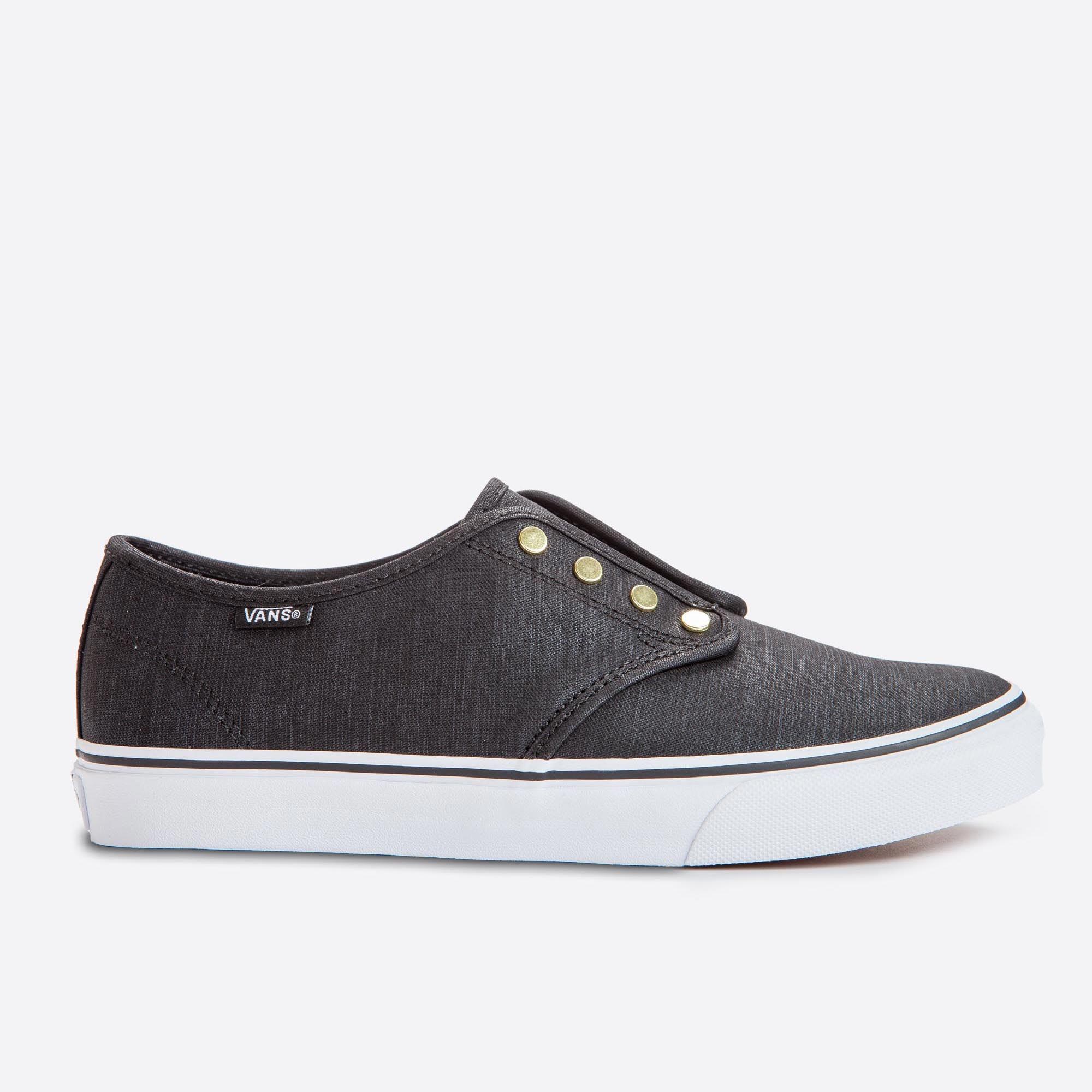 Dámské plátěné tenisky Vans Camden Stud Gore Textile Black and Gold