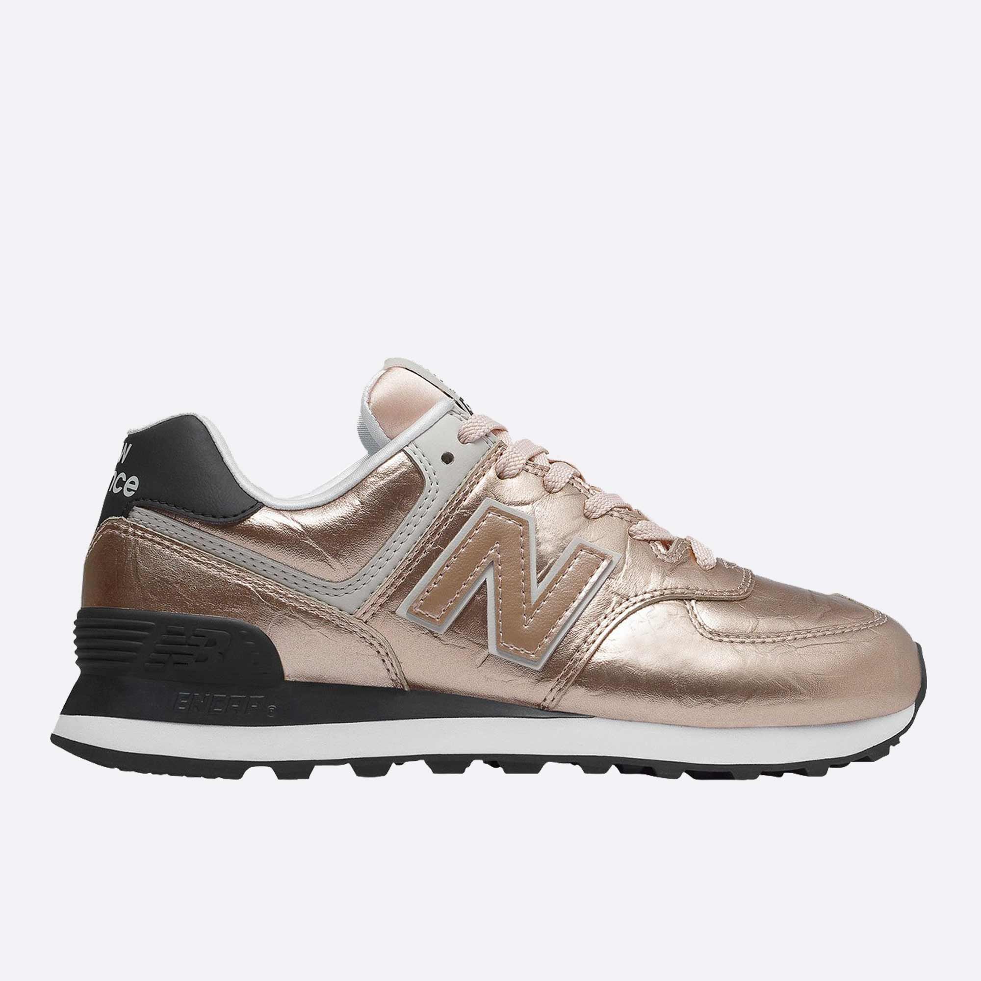 Dámské růžové tenisky New Balance WL574WER pravá strana