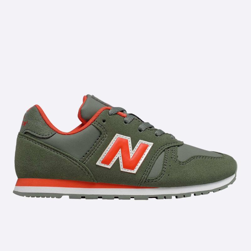Dětské zelené tenisky New Balance YC373CB