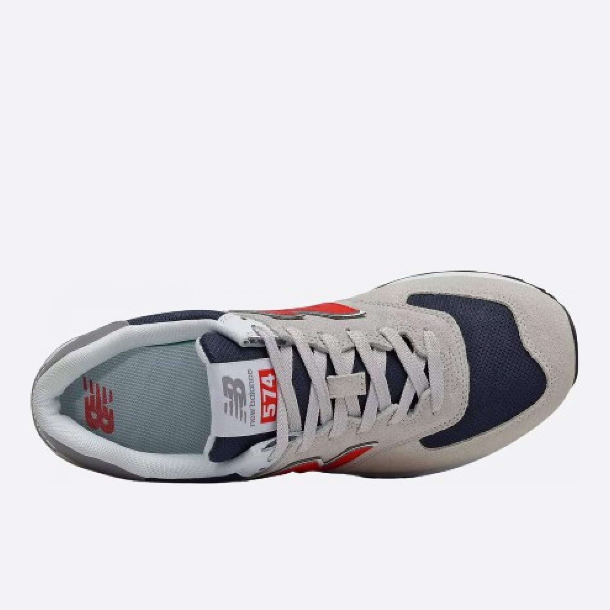 Pánské béžové tenisky New Balance ML574SO2 horní strana