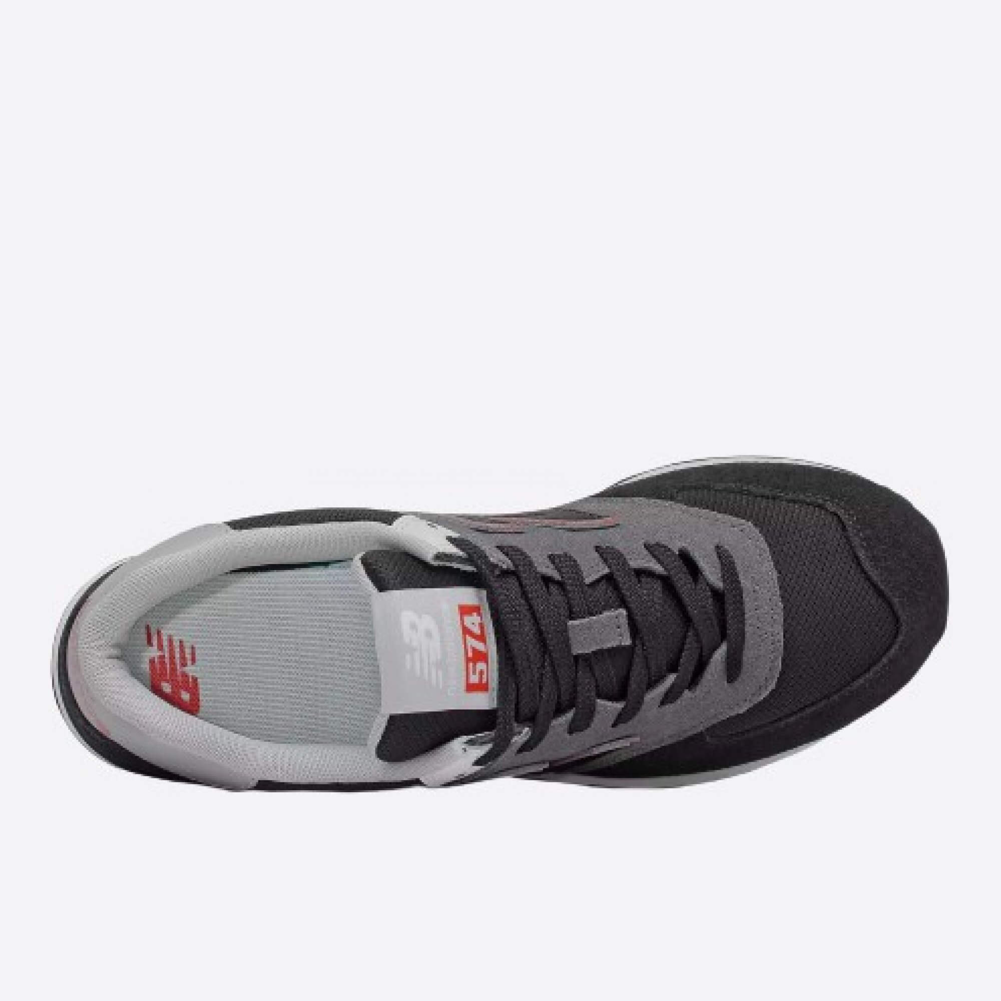 Pánské černé tenisky New Balance ML574SM2 horní strana