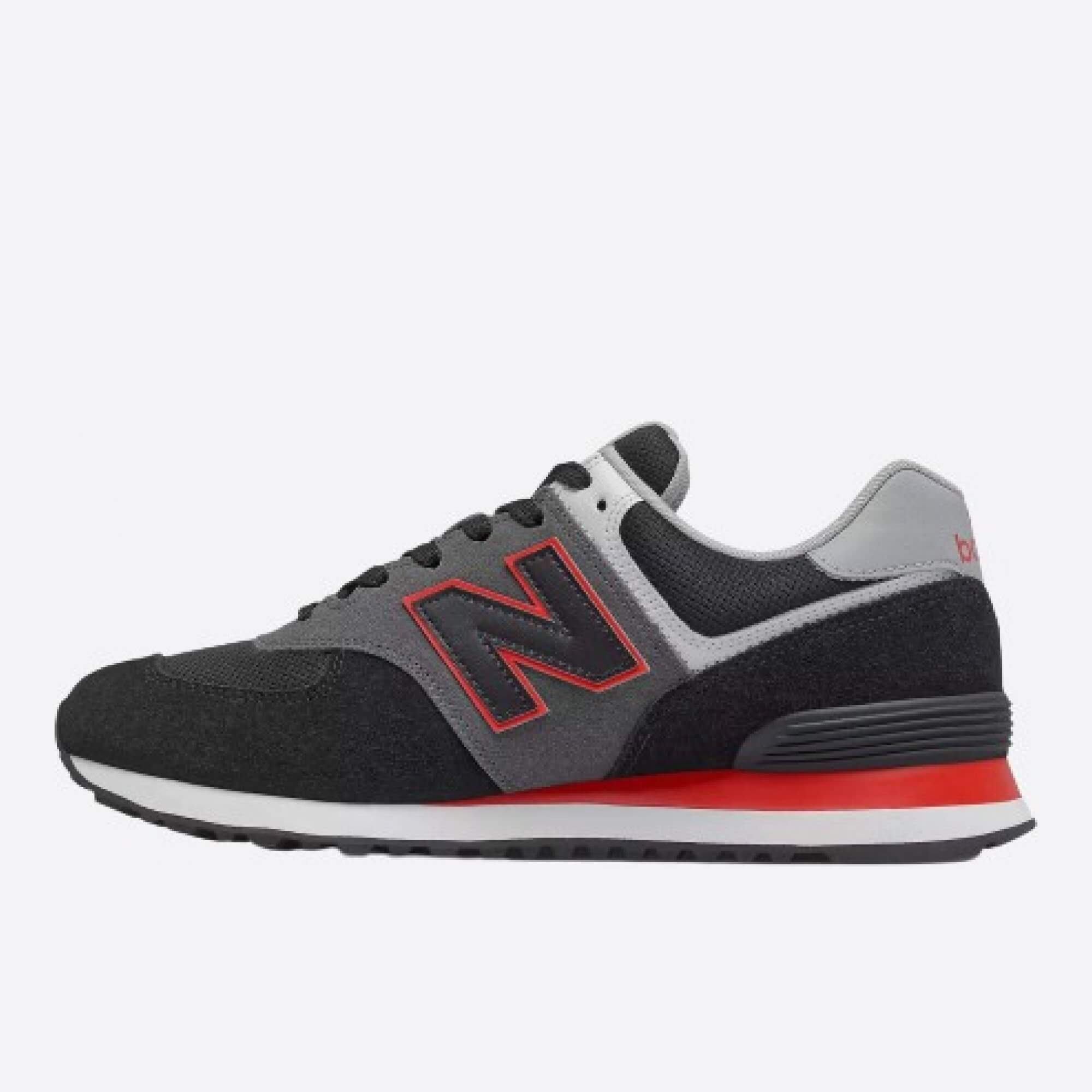 Pánské černé tenisky New Balance ML574SM2 levá strana