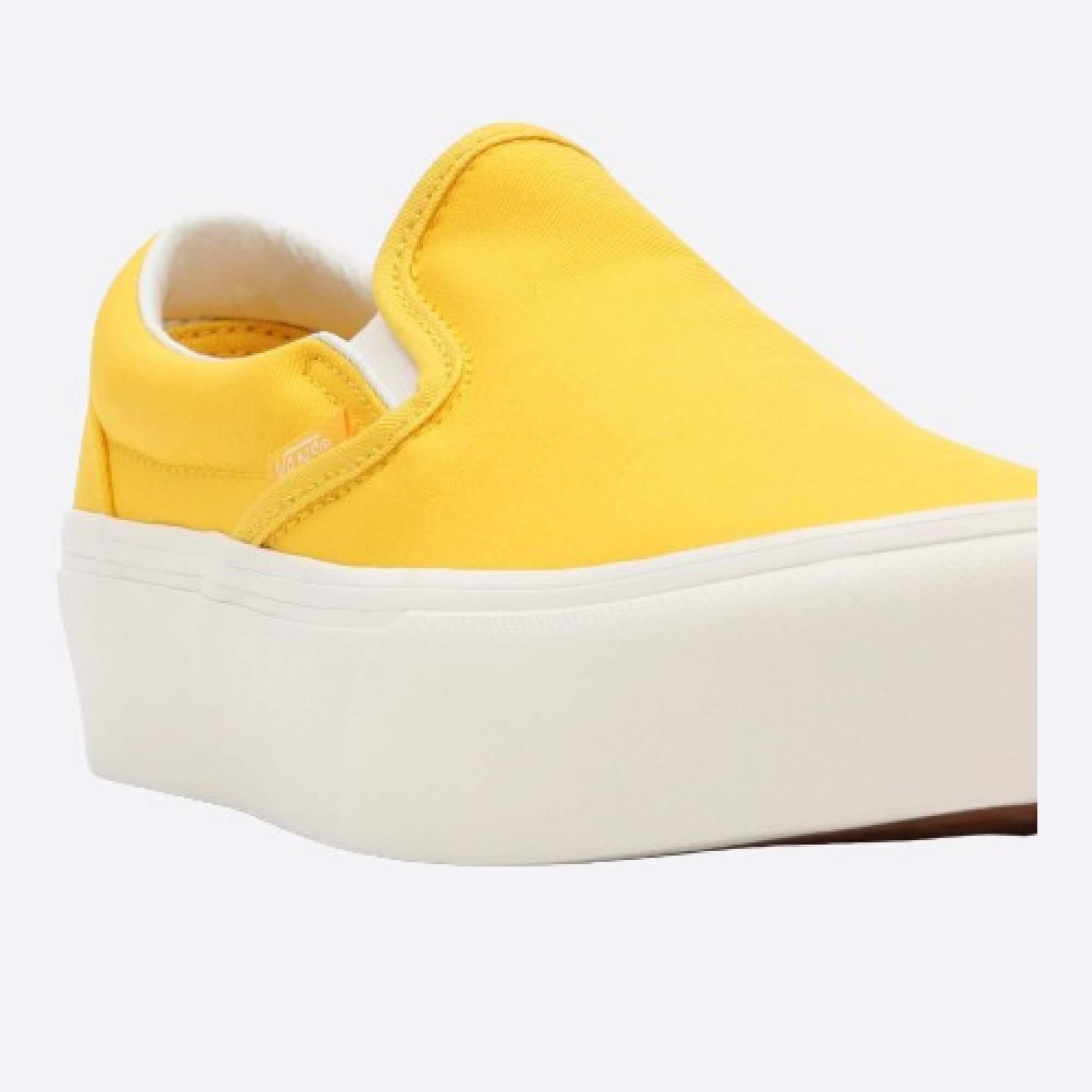 VANS UA CLASSIC SLIP-ON PLATFORM (TWILL) FREESIA/BLANC špička