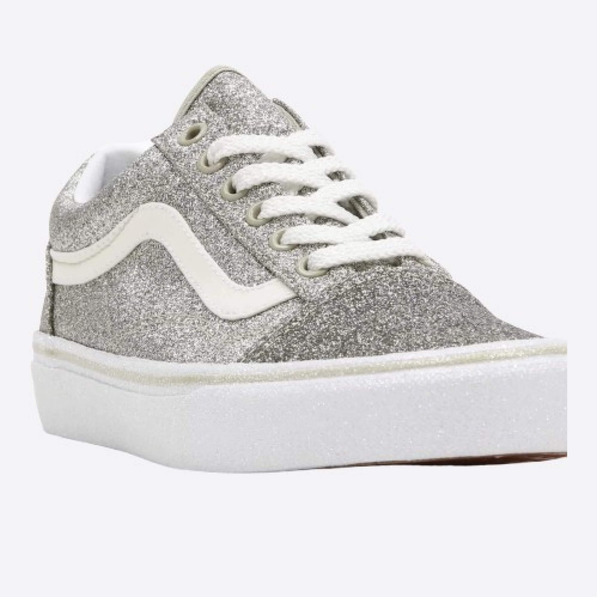 VANS UA Old Skool (GLITTER) MOSS přední pohled